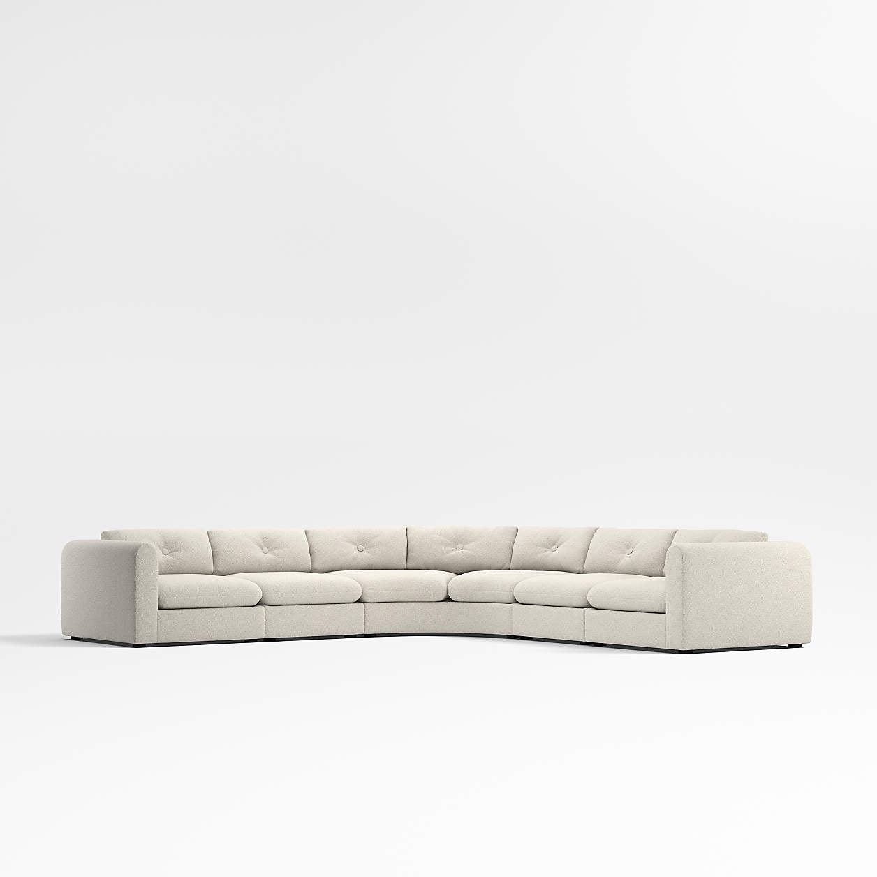 Aurora 6 Seater Curve Sofa
