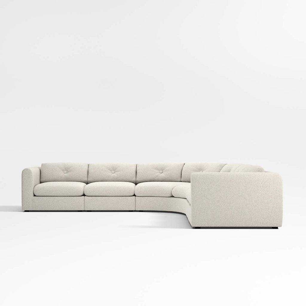 Aurora 6 Seater Curve Sofa