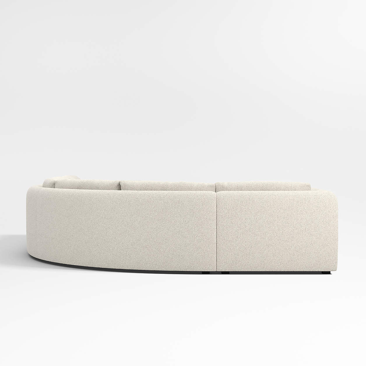 Aurora 5 Seater Curve Sofa with Daybed