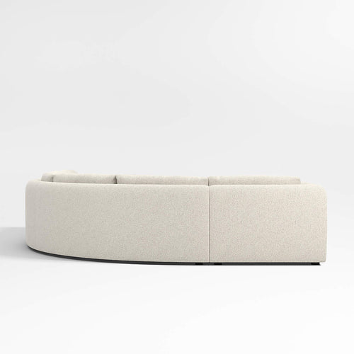Aurora 5 Seater Curve Sofa with Daybed