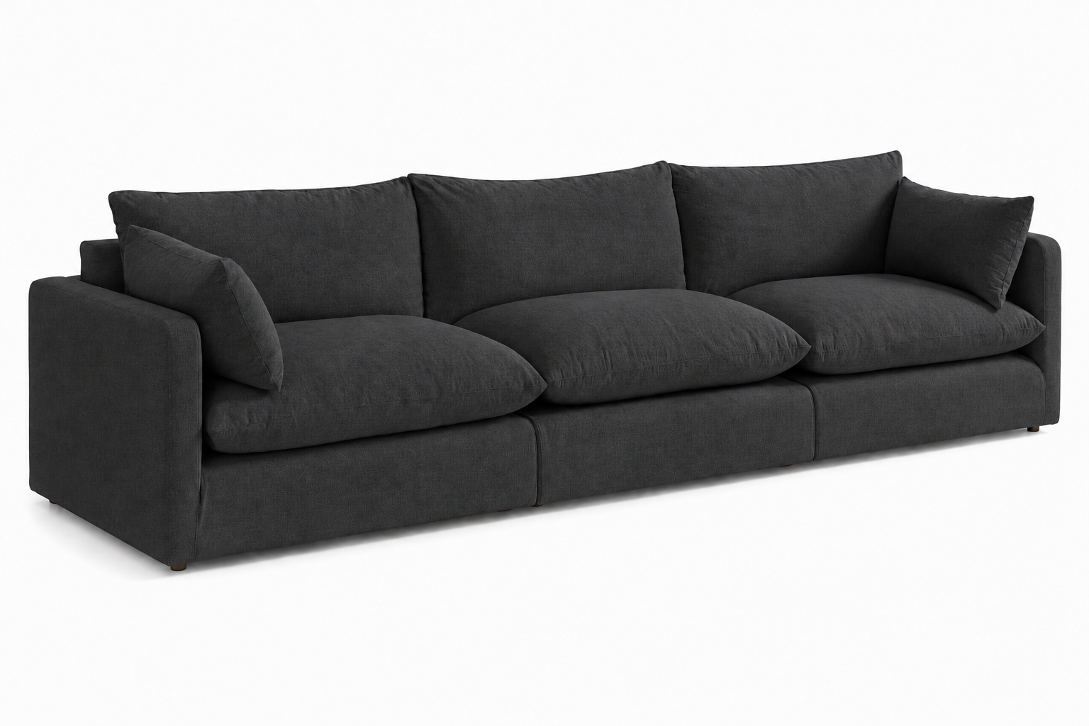 Nadia 3-piece modular Sofa (Charcoal)