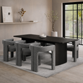 Everly 6-seater Dining Suite (Grey)
