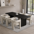 Everly 6-seater Dining Suite (off-white)