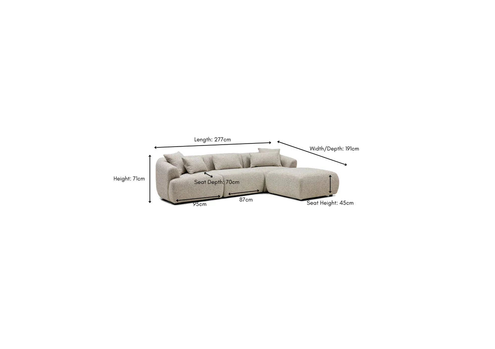 Cleo 3-piece Sofa