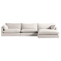 Nadia 3-piece Modular Sofa with Ottoman